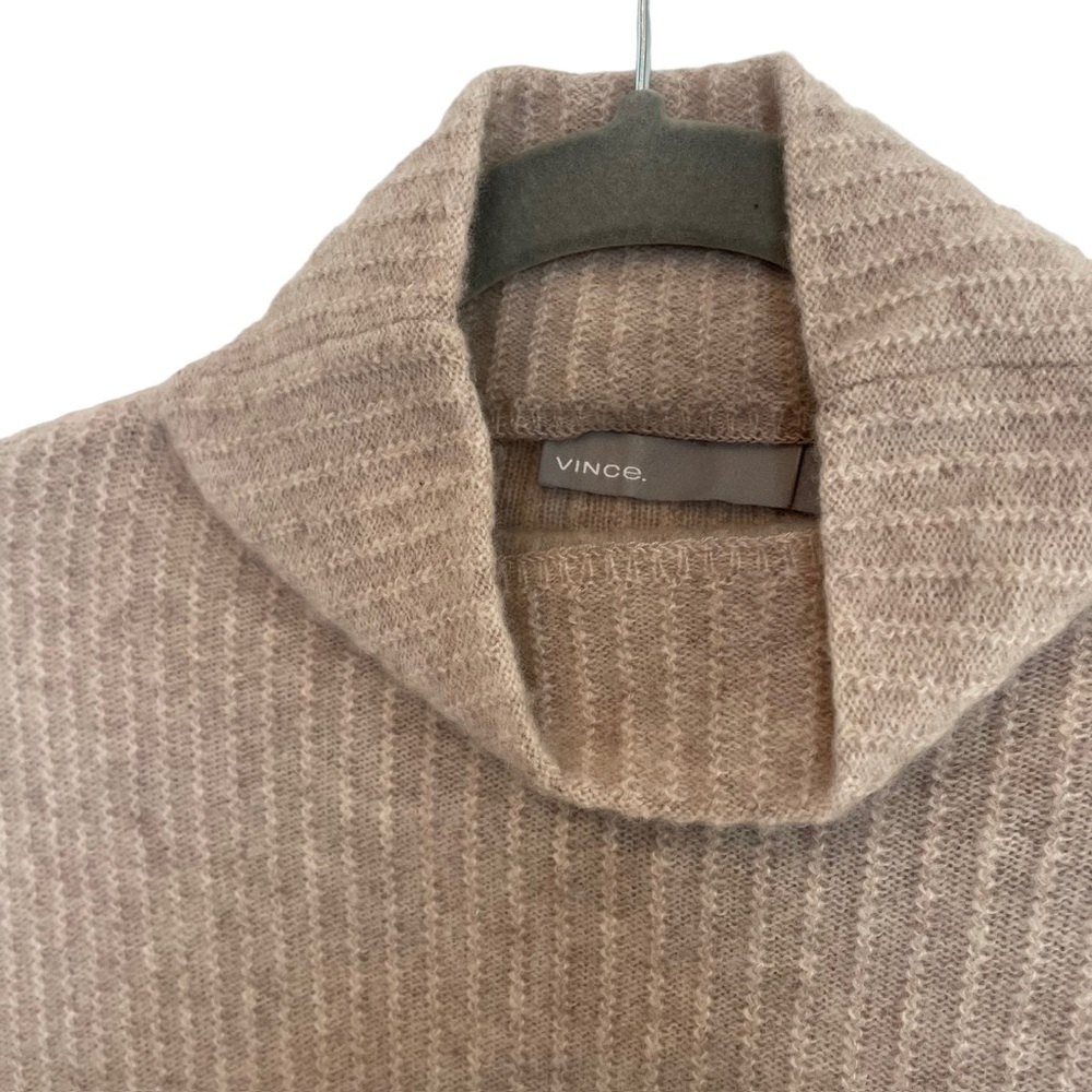 Vince Ribbed Turtleneck - Picture 3 of 4